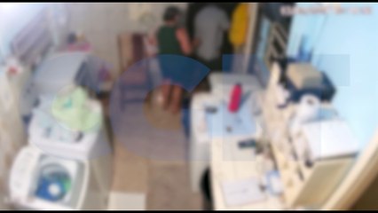 Câmera flagra homem armado em Hotel no Centro