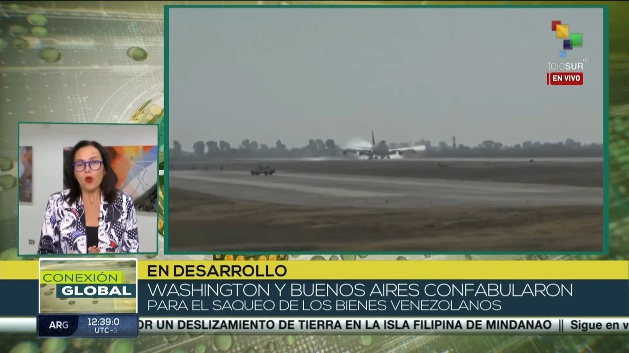 Venezuela denuncia robo por parte de EE.UU. del avión de Emtrasur