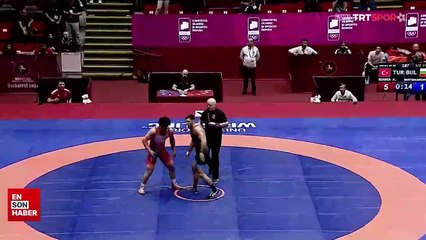 Alperen Berber Avrupa Güreş Şampiyonası'nda finalde