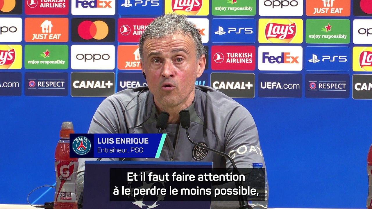 Luis Enrique : "La Real Sociedad ? C'est très difficile de leur prendre le ballon"