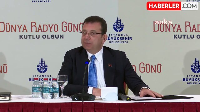 Dünya Radyo Günü'nde Radyocular ile Bir Araya Gelen İmamoğlu: 5 Yıldır Benim TRT'de Çıkmış Bir Tek Haberim Yok