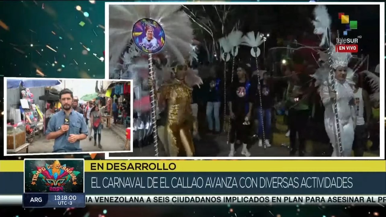 Venezuela vive el ultimo día de carnavales en El Callao