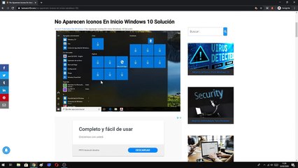 No Aparecen Iconos En Inicio Windows 10 Solución