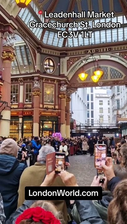 Leadenhall Market Pancake Day race saw London city workers flip pancakes on their lunch break