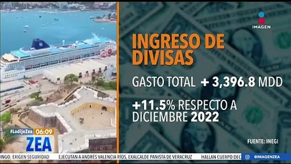 Ingresaron a México más de 7 millones visitantes en diciembre de 2023