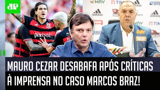 ISSO É MUITO SUJO! É CRETINICE! Mauro Cezar DESABAFA sobre Caso Marcos Braz, Flamengo e imprensa!