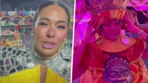 Galilea Montijo está “sufriendo” mucho en el Carnaval de Brasil