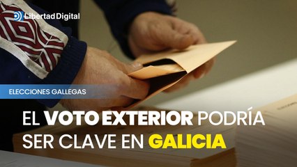Los votos exterior podría ser clave en Galicia