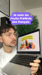 (Exclu dailymotion) Je note les fruits préféré des francais !