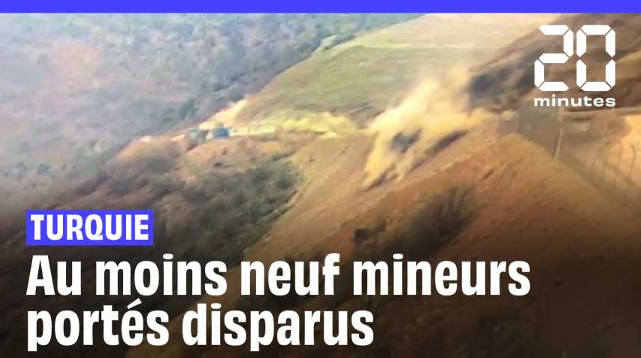 Turquie: Au moins neuf personnes portées disparues dans une mine d'or après un glissement de terrain
