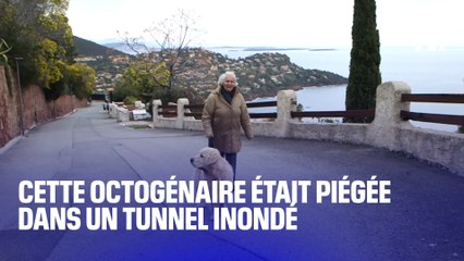 "Plus ça allait, plus l'eau était haute": une octogénaire et son chien sauvés d'un tunnel inondé, par un habitant