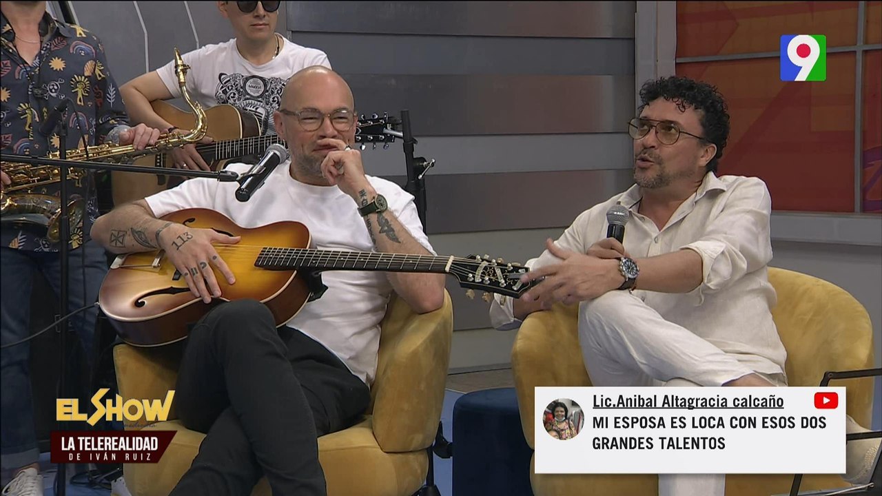 ¡Exclusiva! Andrés Cepeda y Santiago Cruz | El Show del Mediodía