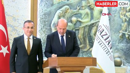 KKTC Cumhurbaşkanı Ersin Tatar Gaziantep'te