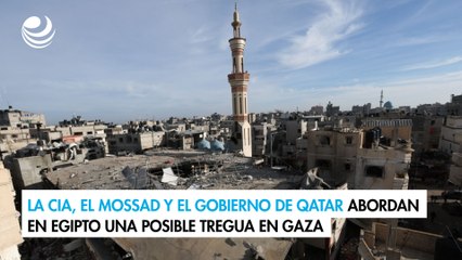 La CIA, el Mossad y el gobierno de Qatar abordan en Egipto una posible tregua en Gaza