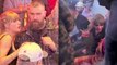 Taylor Swift Caught Sleep on Travis Kelce Shoulder During Chiefs Super Bowl Party 12th February 2024