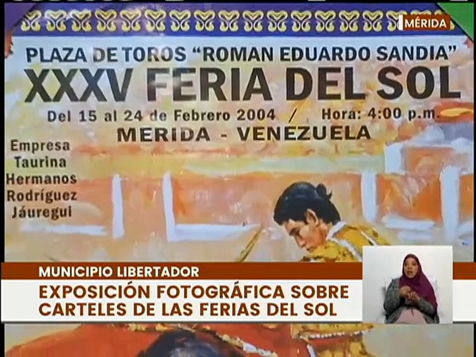 Mérida | Exponen fotografías de carteles sobre las Ferias del Sol