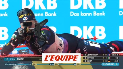 Le grand format de l'individuel - Biathlon - Mondiaux (F)