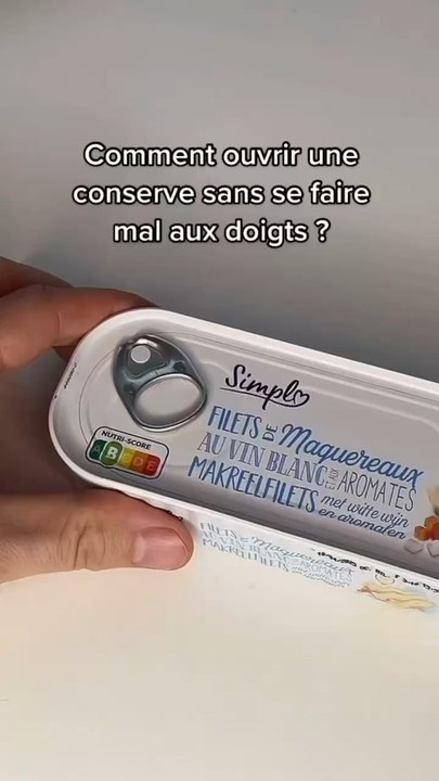 Comment ouvrir une boîte de conserve facilement