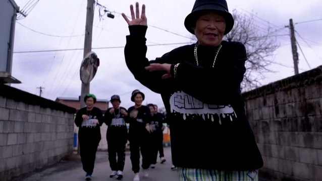Rapping grandmothers in South Korea showcase their musical skills