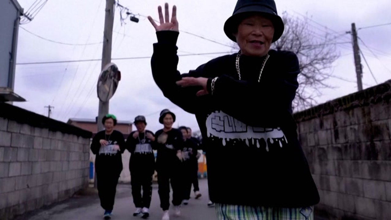 Rapping grandmothers in South Korea showcase their musical skills