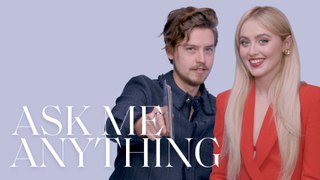 Cole Sprouse & Kathryn Newton Talk Absurd 'Riverdale' Storylines | Ask Me Anything | ELLE