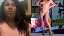 Mulher trans que desfilou semi nua em União dos Palmares diz que está com medo de sair de casa