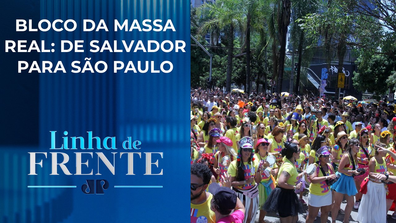 Carnaval 2024: Capital paulista continua recebendo blocos de rua | LINHA DE FRENTE
