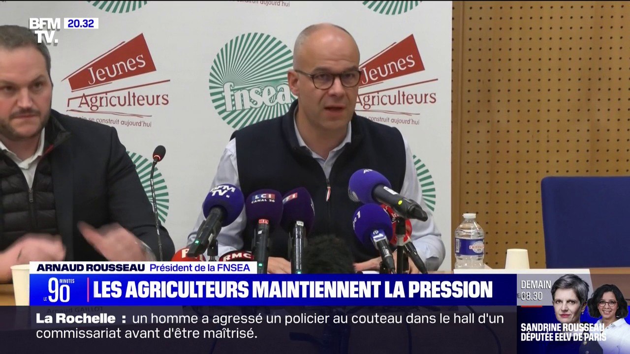 Syndicats agricoles reçus à Matignon: la FNSEA et les Jeunes Agriculteurs affirment avoir "passé en revue tous les dossiers" avec Gabriel Attal