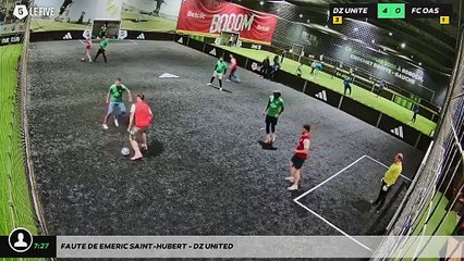 Faute de Emeric Saint-Hubert - DZ United