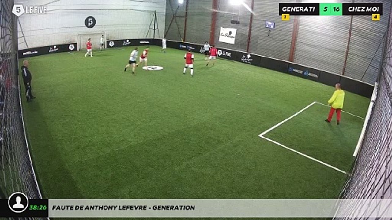 Faute de Anthony LEFEVRE - GENERATION