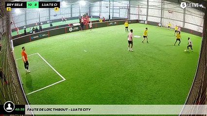 Faute de Loïc THIBOUT - Luats City