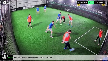 But de Cedric PRAUD - LECLERC ST GILLES