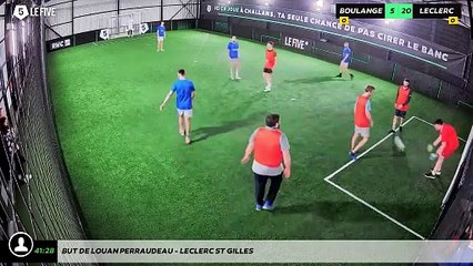 But de Louan PERRAUDEAU - LECLERC ST GILLES