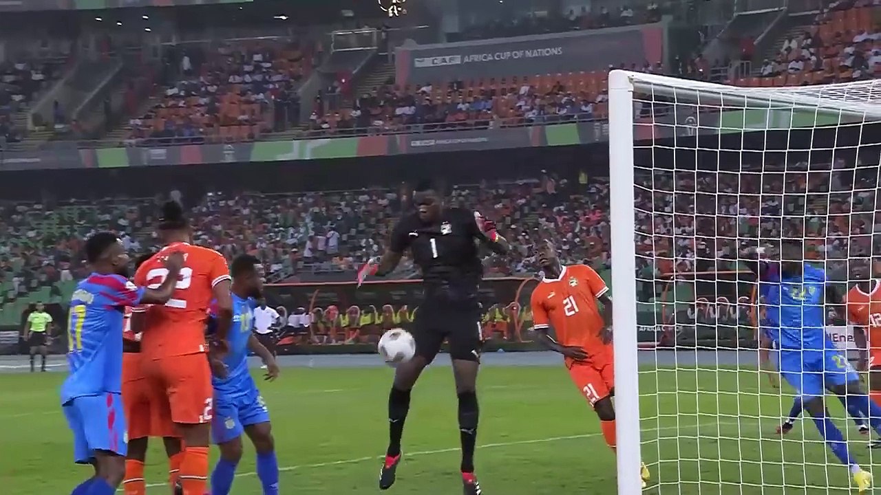 Côte d'Ivoire Vs  DR Congo #TotalEnergiesAFCON2023 - Semi Finals