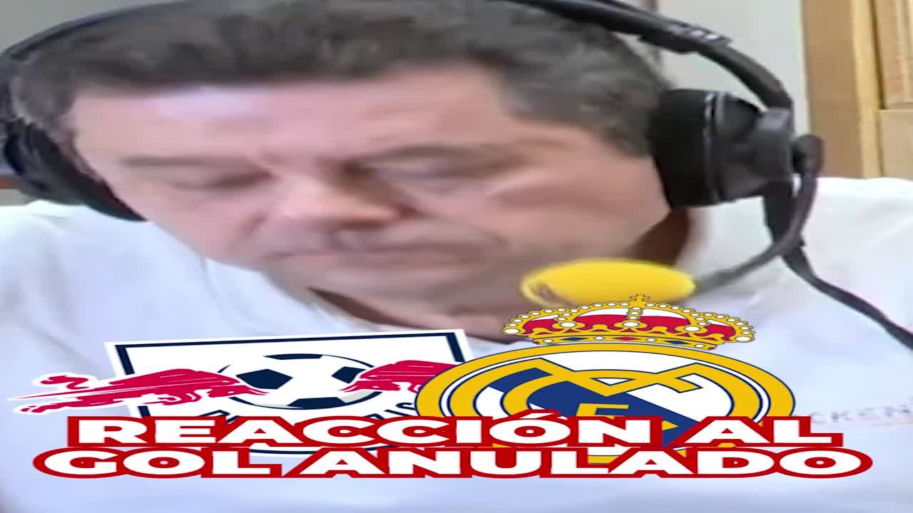 La reacción de Roncero e Iturralde al gol anulado del Leipzig vs. Real Madrid