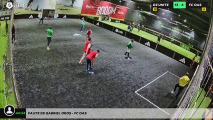 Faute de Gabriel OROS - FC OAS