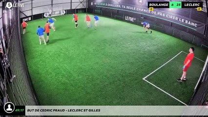 But de Cedric PRAUD - LECLERC ST GILLES