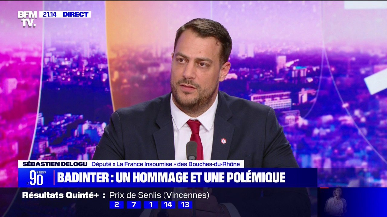 "Ce n'est pas un enterrement familial": Sébastien Delogu (LFI) réagit à la présence non désirée de son parti et du RN à l'hommage national rendu à Robert Badinter