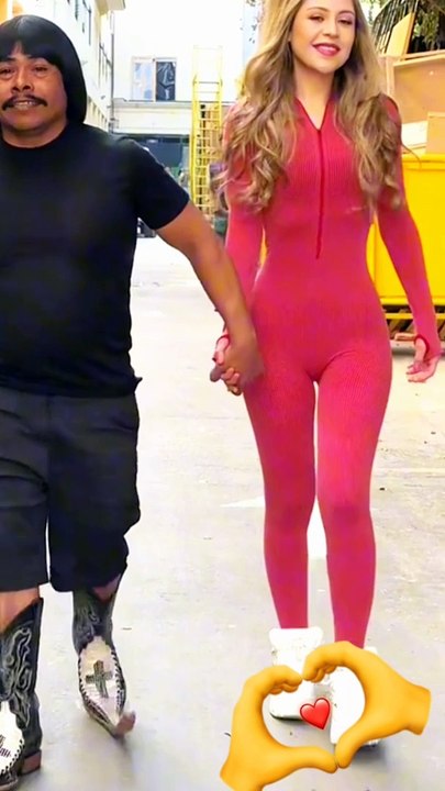 Festejando el día del amor.