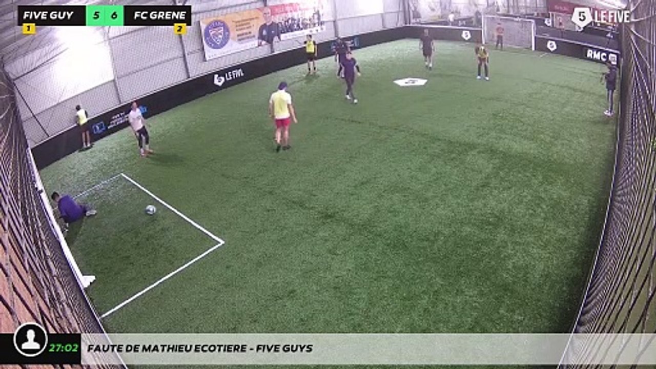 Faute de Mathieu Ecotiere - FIVE guys