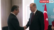 Cumhurbaşkanı Erdoğan, Irak Kürt Bölgesel Yönetimi Başbakanı Barzani'yi kabul etti