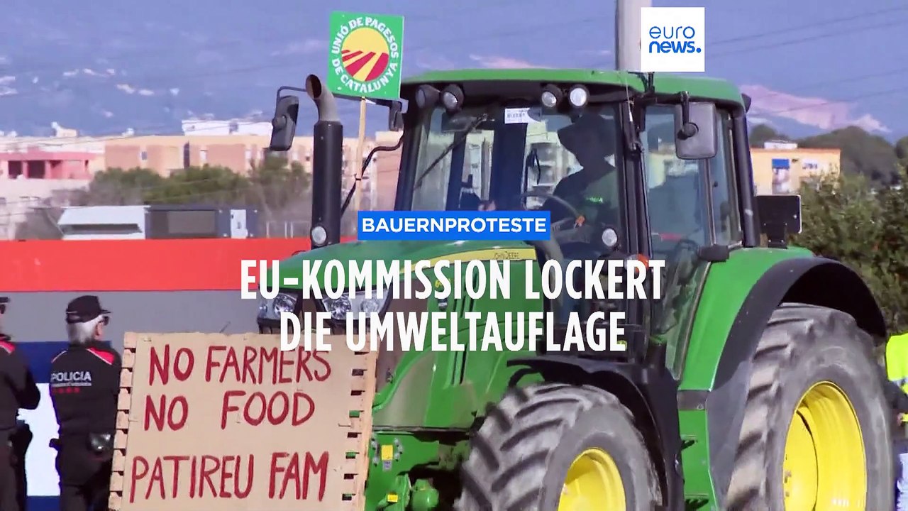 EU-Kommission lockert Umweltauflage und kommt Landwirten entgegen