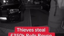 levam Rolls Royce de 400 mil euros em segundos
