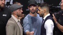 UFC 298 - Le premier face-à-face entre Volkanovski et Topuria