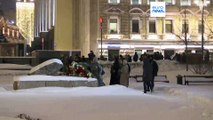 Homenajes populares a Alexéi Navalni en Rusia y el extranjero