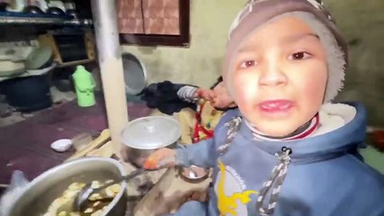 Daily Life in Coldest Village Of Pakistan _ Peaceful And Natural Views Of My Village _ Baltistan