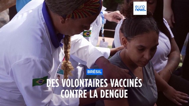 le Brésil a lancé une vaste campagne de vaccination contre la dengue