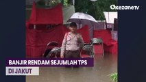 Terendam Banjir TPS di RW 14 Kelapa Gading Menunda Pencoblosan