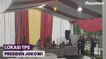 Intip Suasana TPS Tempat Presiden Jokowi Nyoblos