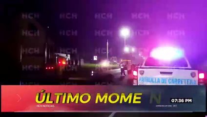 Hombre se le abalanzó a un pesado camión en Choloma, Cortés